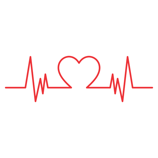 Heartbeat line design suitable for cutting machines