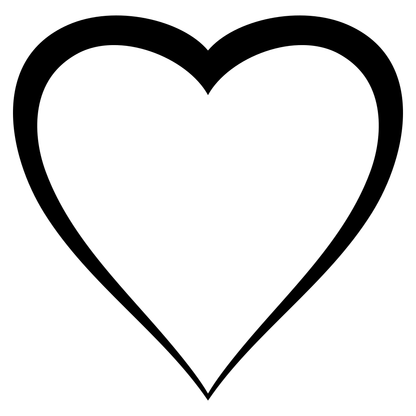 Heart layered design for creative cutting projects in SVG format