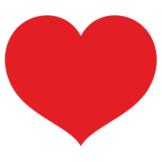 Heart design suitable for cutting machines in vector format