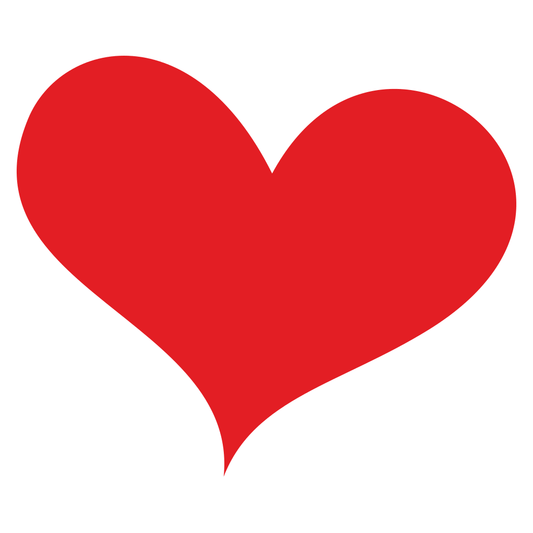 Creative heart design for cutting machines in vector format