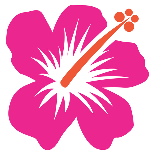 Create vibrant hibiscus flower designs for cutting machines