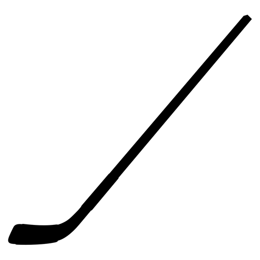 Creative hockey stick vector design for cutting machines