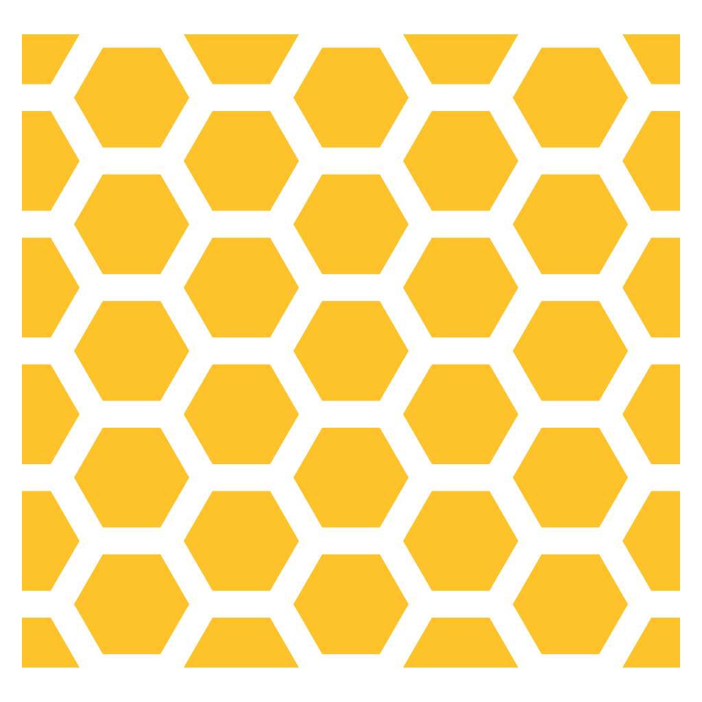 Elegant honeycomb pattern design for creative cutting projects