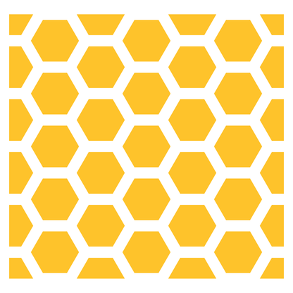Elegant honeycomb pattern design for creative cutting projects