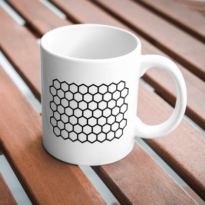 Hexagon pattern design for crafting and cutting projects