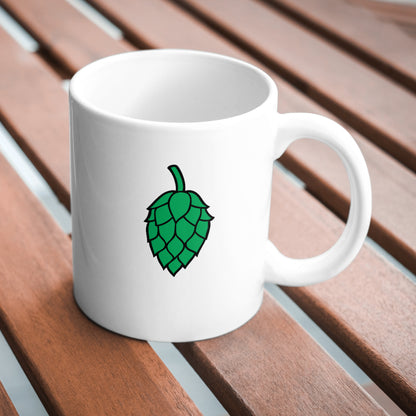 Unique black and white hops vector for cutting machines