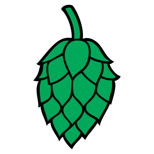 Unique black and white hops vector for cutting machines