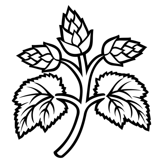 Hops design for crafting projects with cutting machine