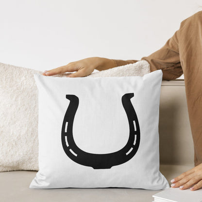 Creative vector horseshoe design for cutting machines