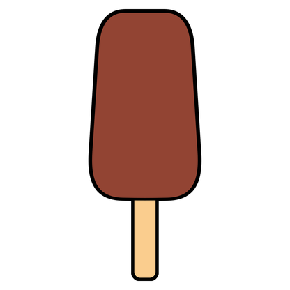 Creative black and white ice cream vector design for crafts