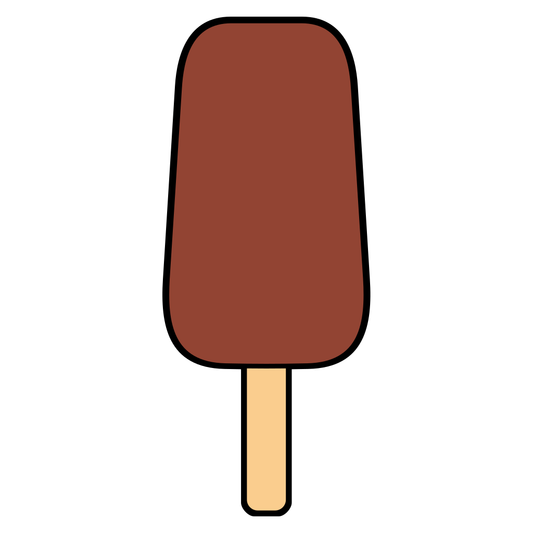 Creative black and white ice cream vector design for crafts