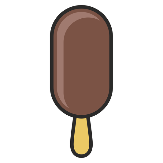 Colorful ice cream popsicle for creative projects