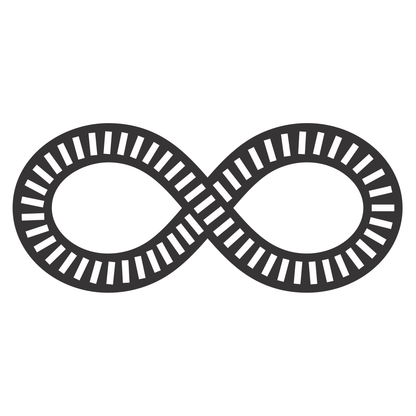 Endless tracks design for creative cutting projects