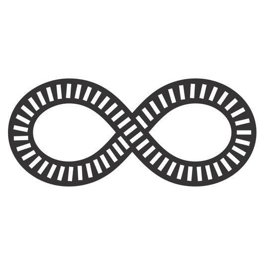 Endless tracks design for creative cutting projects