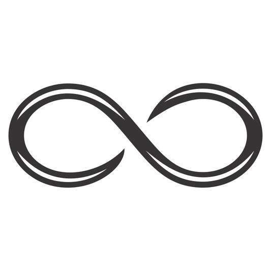 Endless creativity with a stylish infinity design for crafts