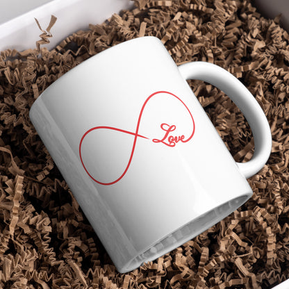 Creative love infinity design for crafting enthusiasts
