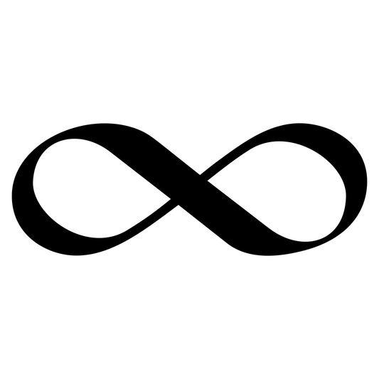 Discover modern elegance in an infinity sign vector