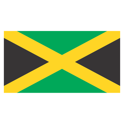 Celebrate Jamaican spirit with vibrant flag design for crafts