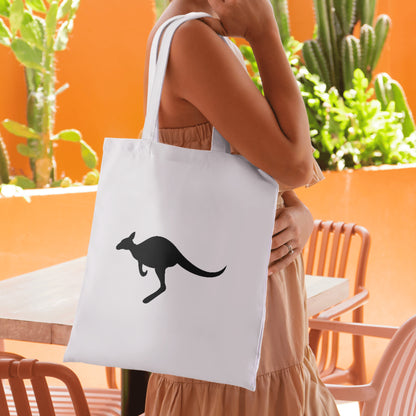 Creative vector design of a kangaroo silhouette for crafting