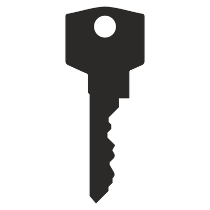 Creative vector design for a cutting machine featuring a key