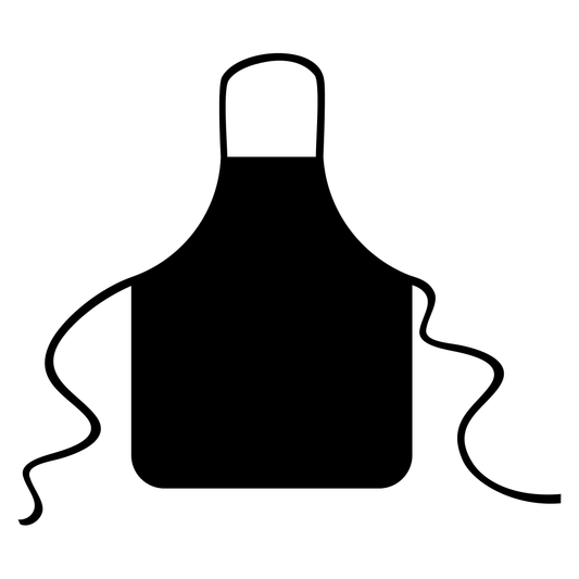 Stylish kitchen apron design for cutting machine projects