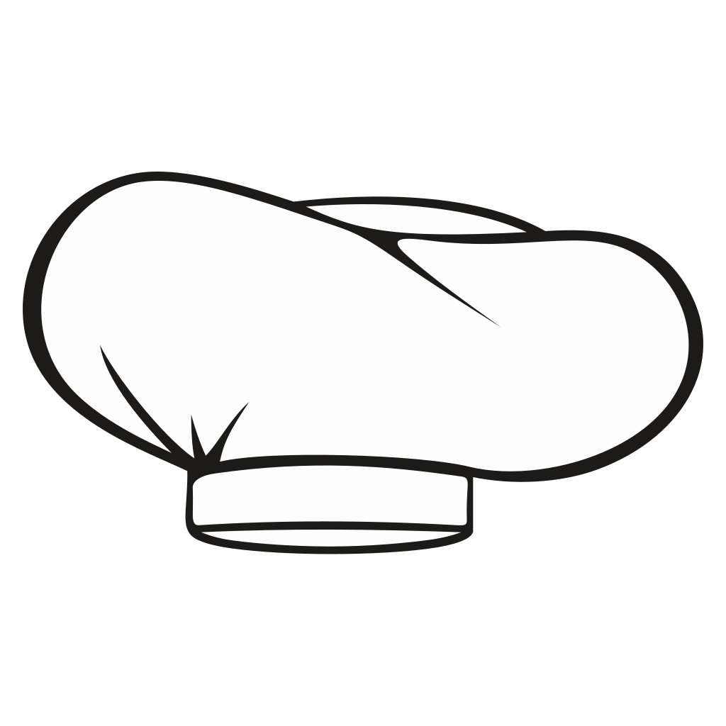 Creative chef hat design perfect for cutting machine projects
