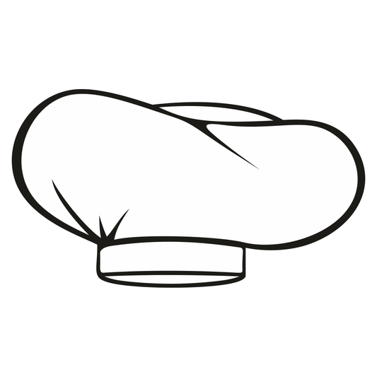 Creative chef hat design perfect for cutting machine projects