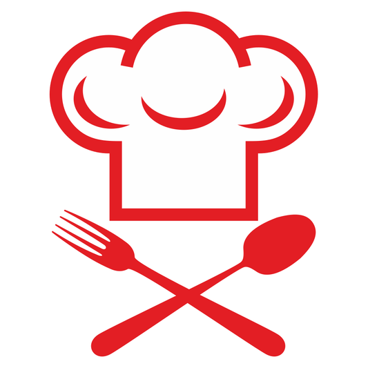 Chef hat design for kitchen lovers and machines