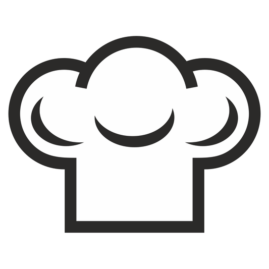 Creative chef hat design perfect for cutting machines