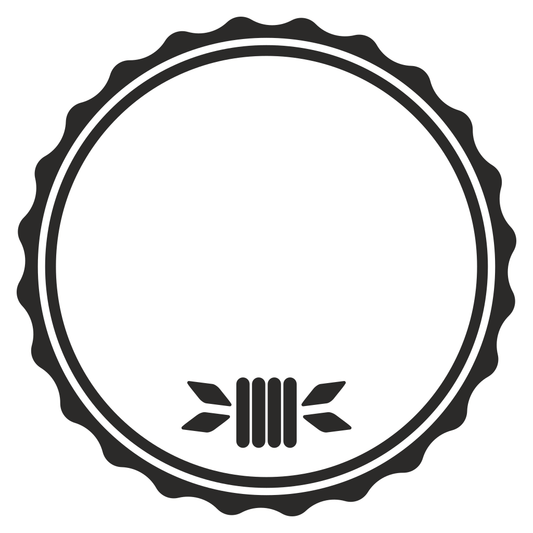 Creative circular logo design for cutting machines projects