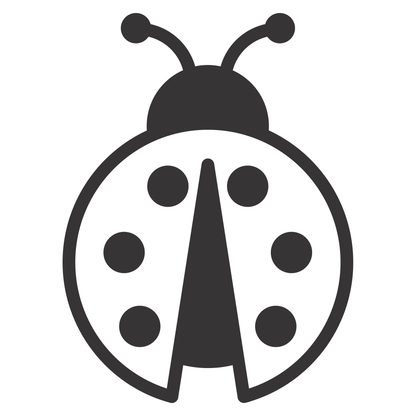 Unique ladybug vector design for crafting enthusiasts