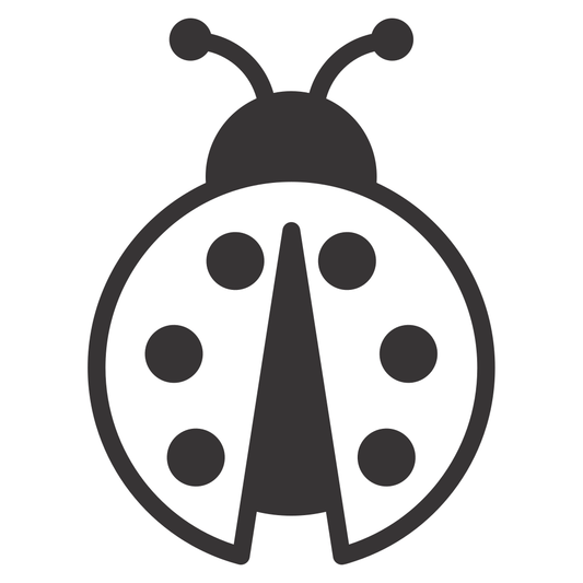 Unique ladybug vector design for crafting enthusiasts