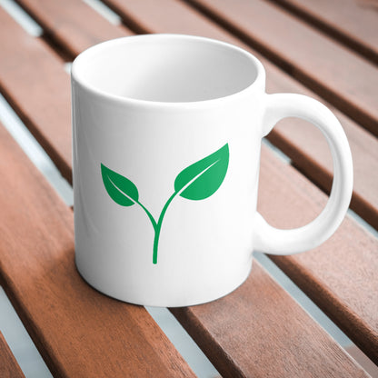 Elegant green leaf design for creative crafting projects
