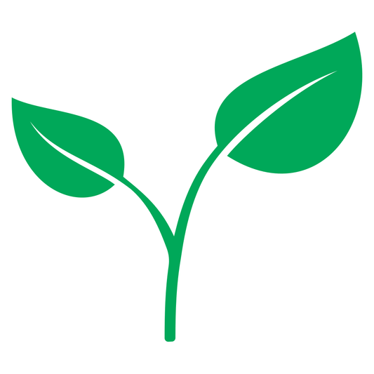 Elegant green leaf design for creative crafting projects