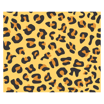 Leopard skin pattern design for cutting machines and crafts