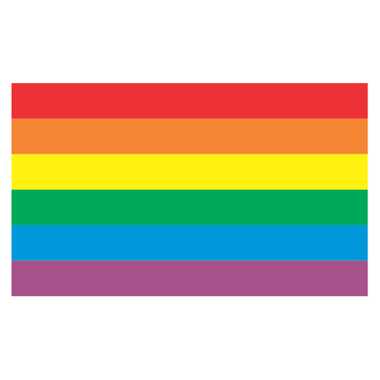 Vibrant LGBT flag illustration for cutting machines