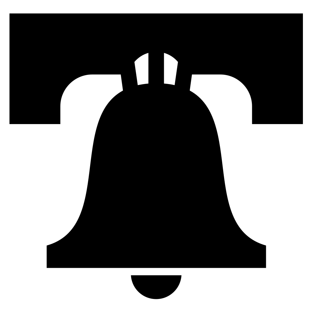 Liberty bell vector design for creative cutting projects
