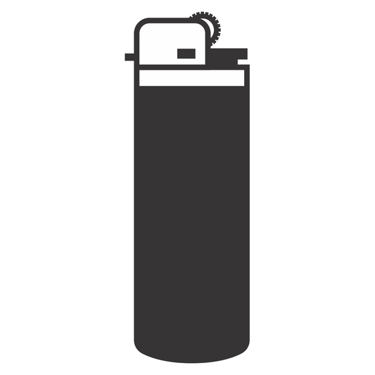 Creative vector design of a lighter for cutting machine projects