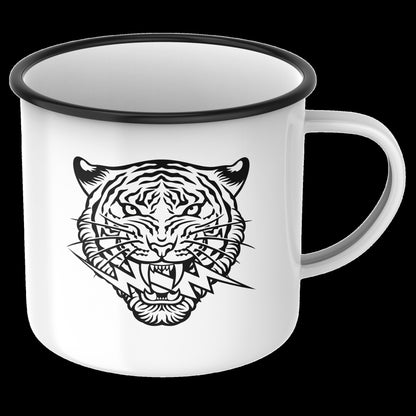 Dynamic lightning tiger design for cutting machines
