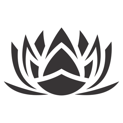 Elegant lotus flower design for cutting machine projects