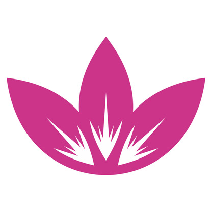 Beautiful pink lotus flower design for cutting machines