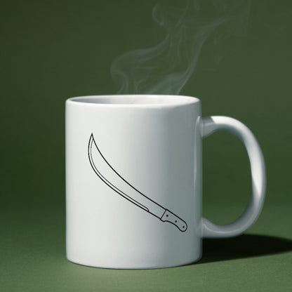 Sleek and sharp vector design for crafting with cutting machines. Machete.