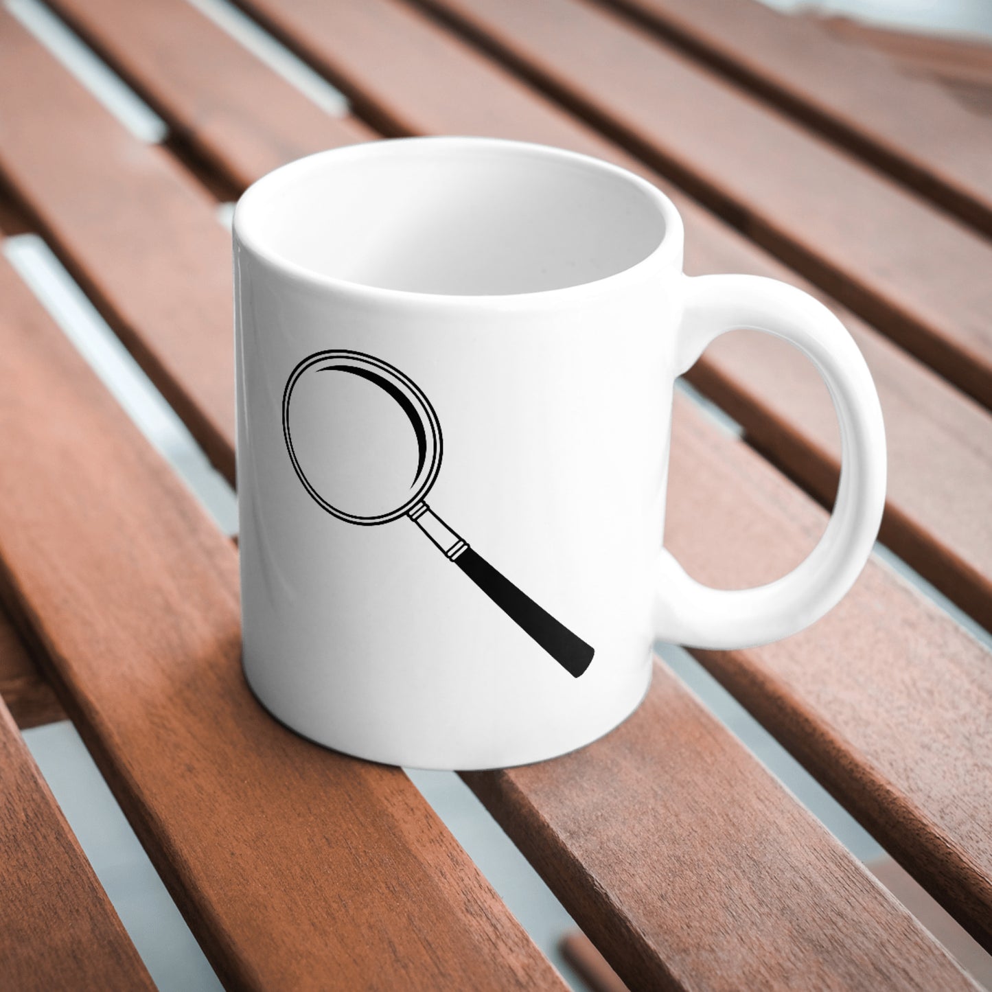 Explore creativity with a magnifying glass vector design