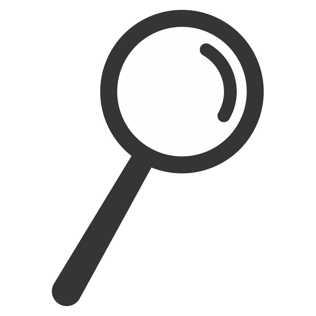 Discover creativity with a magnifying glass vector