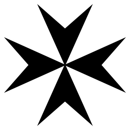 Unique Maltese Cross SVG design for cutting machines