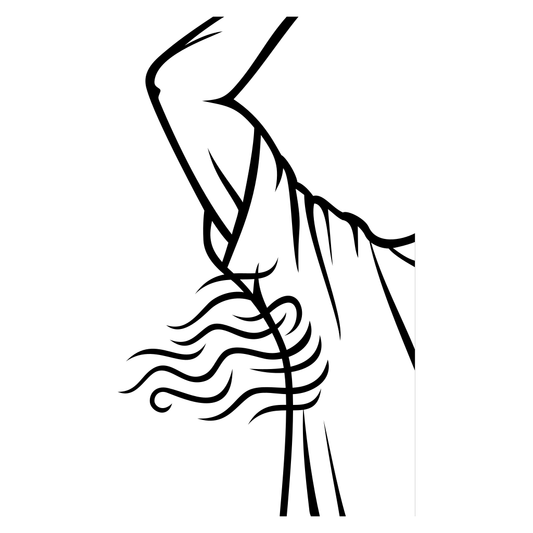 Man coping with heat and sweating under his armpit
