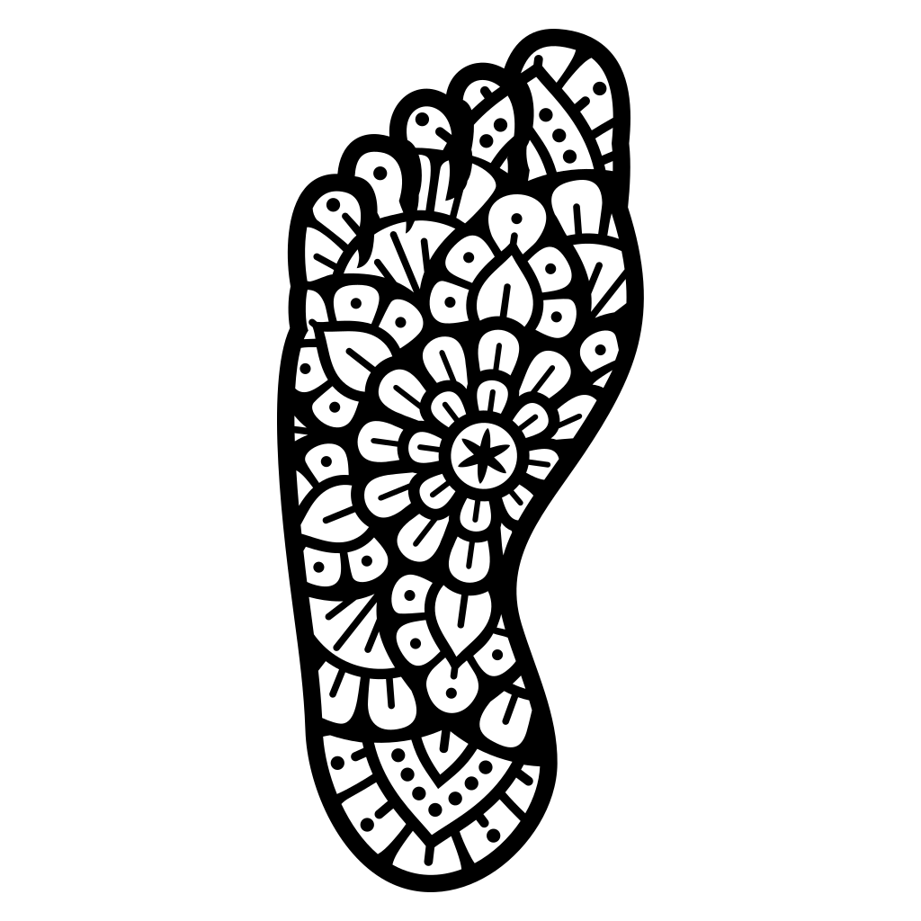 Intricate mandala design for creative cutting projects