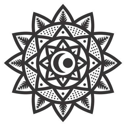 Intricate mandala design perfect for cutting machines