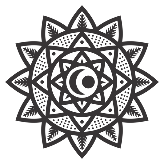 Intricate mandala design perfect for cutting machines