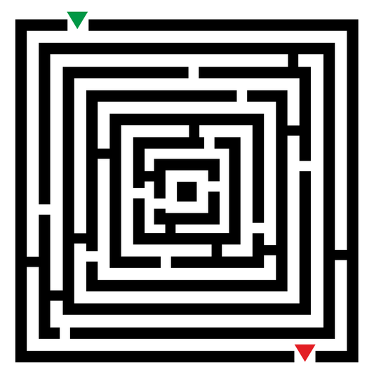 Creative labyrinth design for cutting machine projects